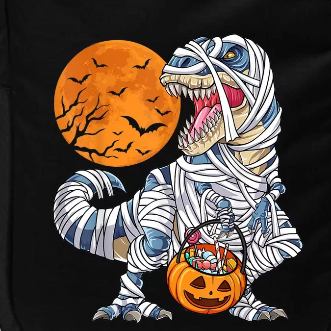 Halloween Shirts Dinosaur T Rex Mummy Pumpkin Impact Tech Backpack