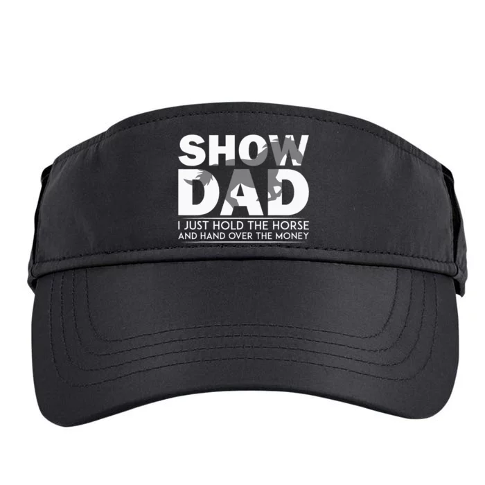 Horse Show Dad Father's Day Adult Drive Performance Visor