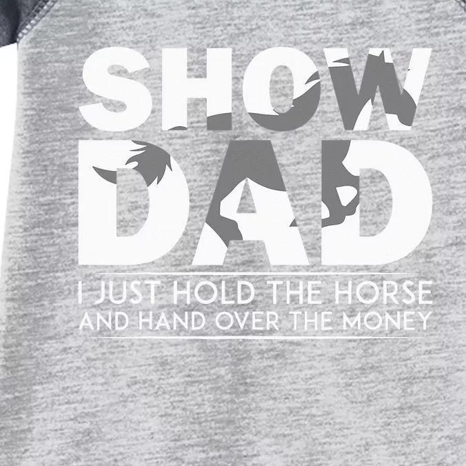 Horse Show Dad Father's Day Infant Baby Jersey Bodysuit