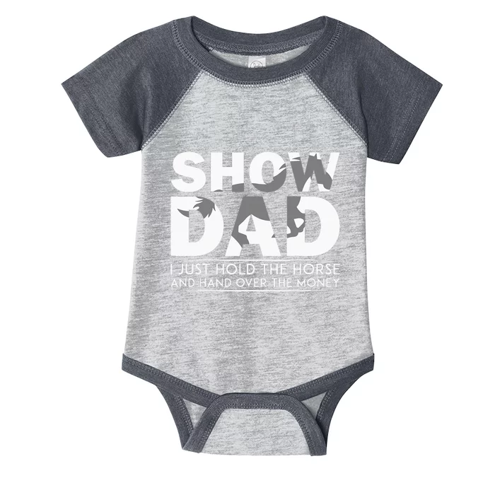 Horse Show Dad Father's Day Infant Baby Jersey Bodysuit