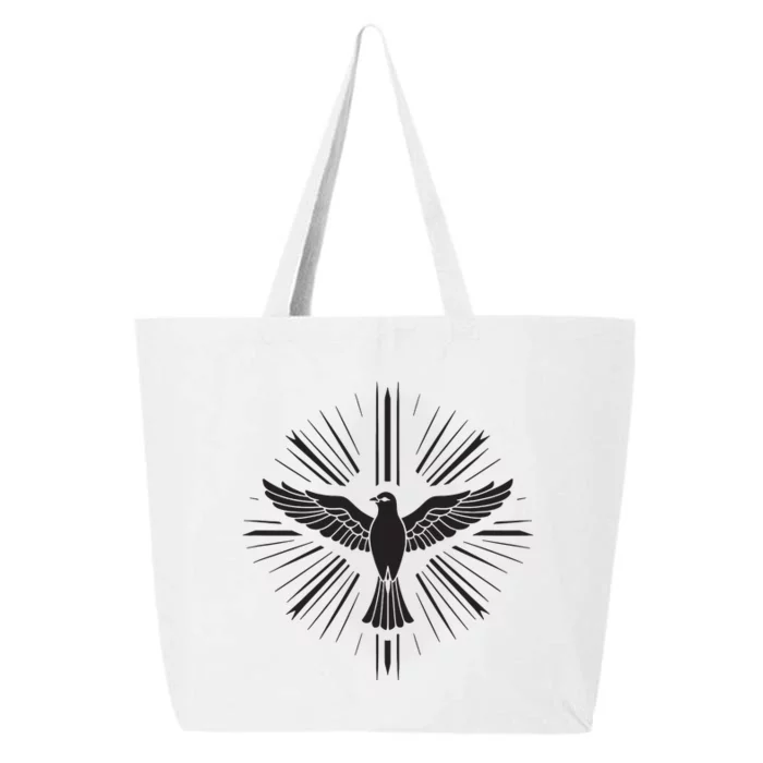 Holy Spirit Dove Praise Jesus Pentecost 25L Jumbo Tote