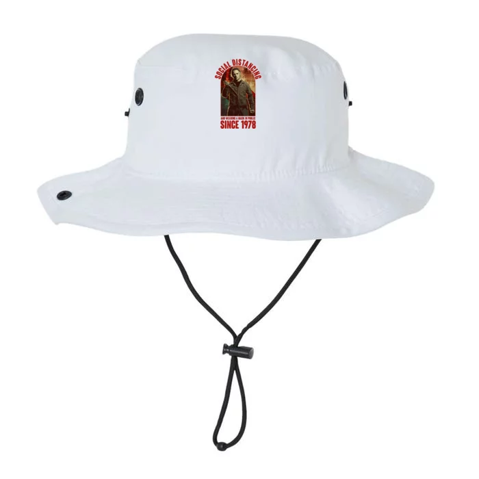 Halloween Social Distancing And Wearing A Mask Since 1978 Legacy Cool Fit Booney Bucket Hat