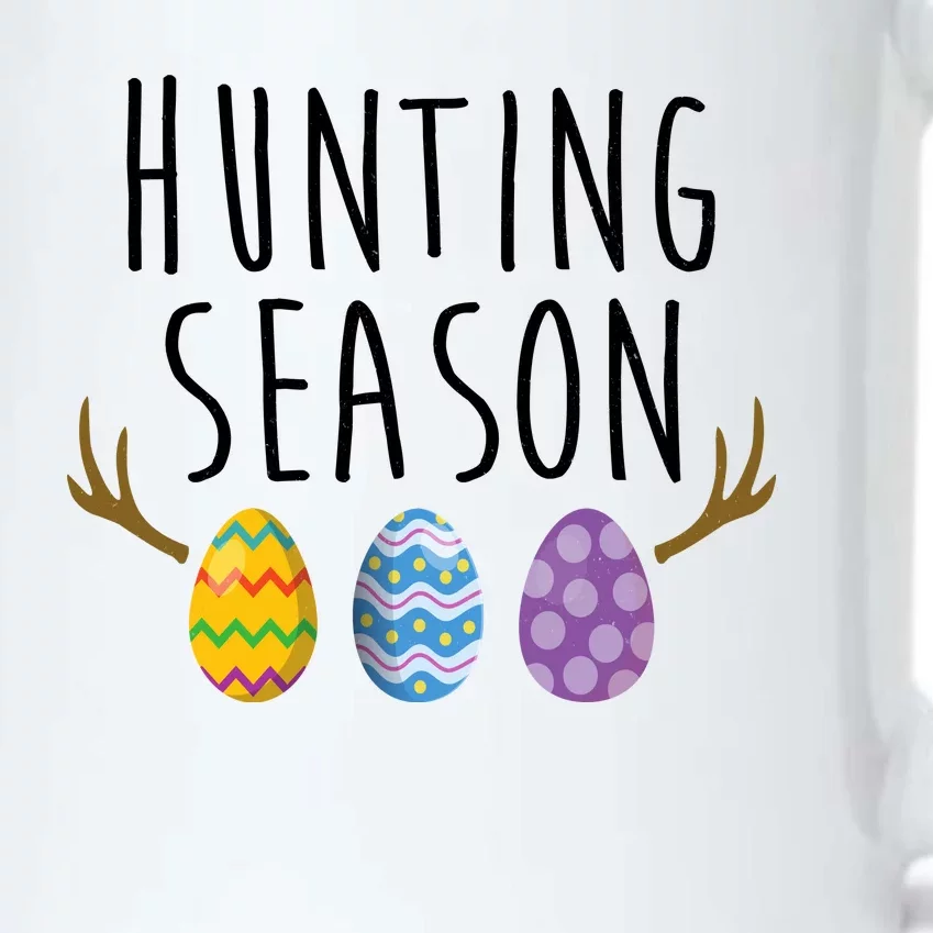 Hunting Season Deer Easter Eggs Black Color Changing Mug