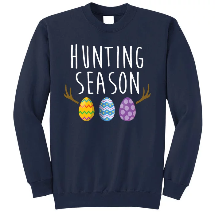 Hunting Season Deer Easter Eggs Tall Sweatshirt