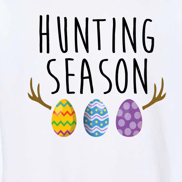 Hunting Season Deer Easter Eggs Garment-Dyed Sweatshirt