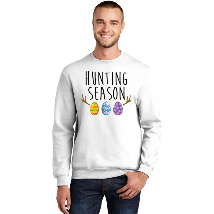 Hunting Season Deer Easter Eggs Sweatshirt