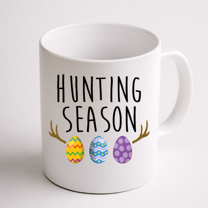 Hunting Season Deer Easter Eggs Front & Back Coffee Mug