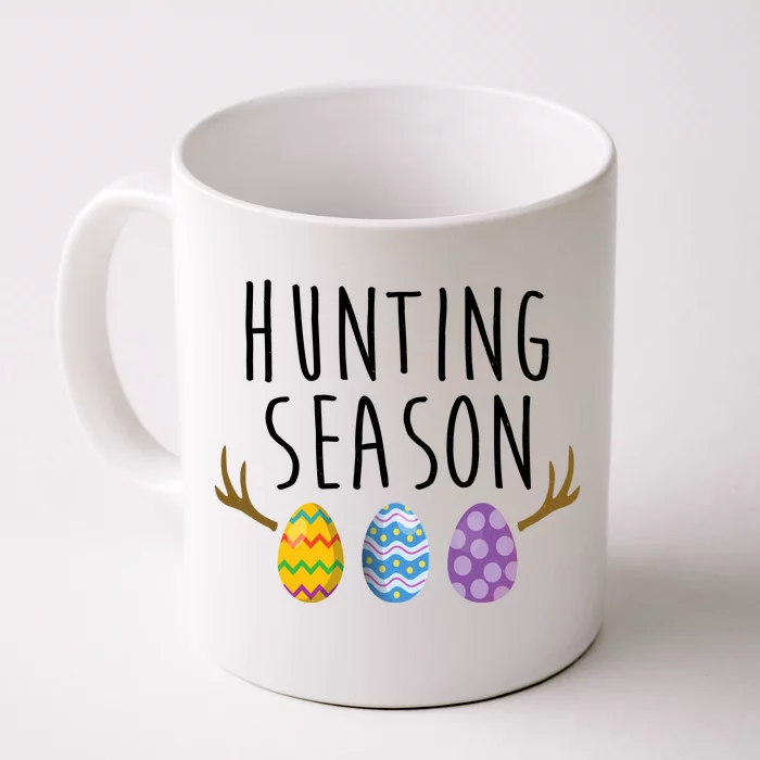 Hunting Season Deer Easter Eggs Front & Back Coffee Mug