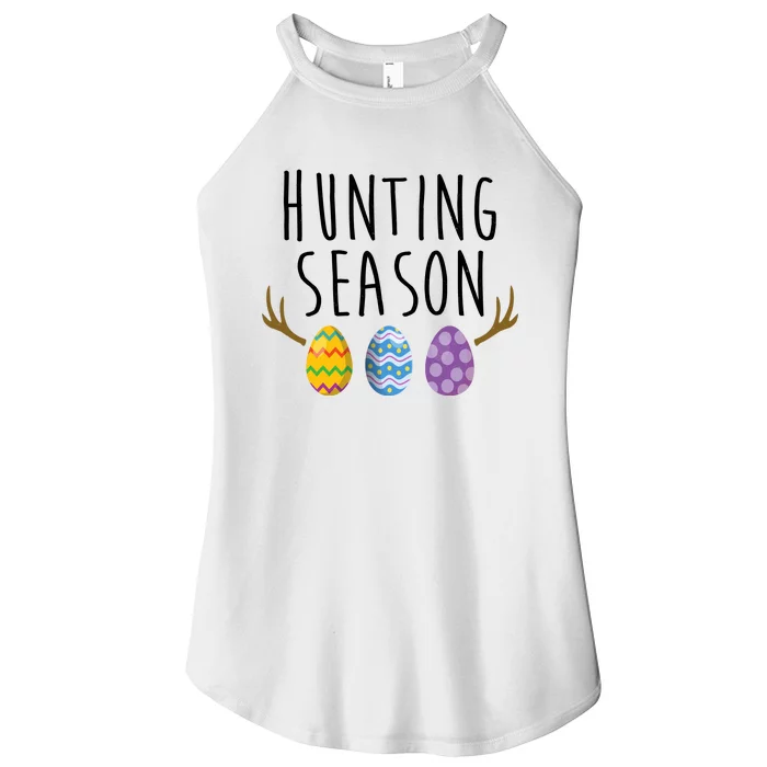 Hunting Season Deer Easter Eggs Women’s Perfect Tri Rocker Tank