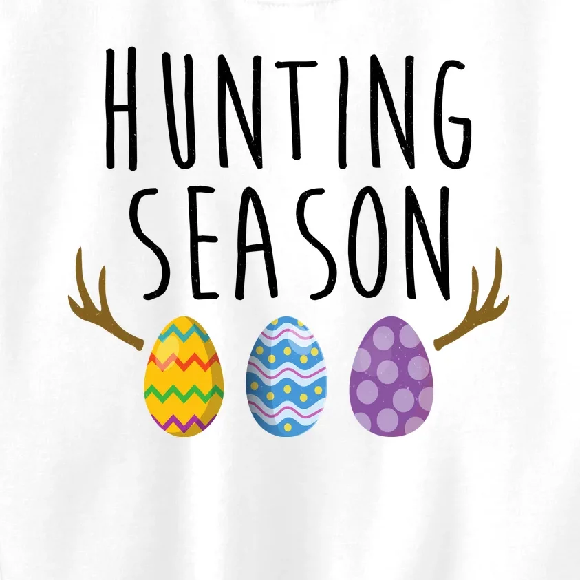 Hunting Season Deer Easter Eggs Kids Sweatshirt