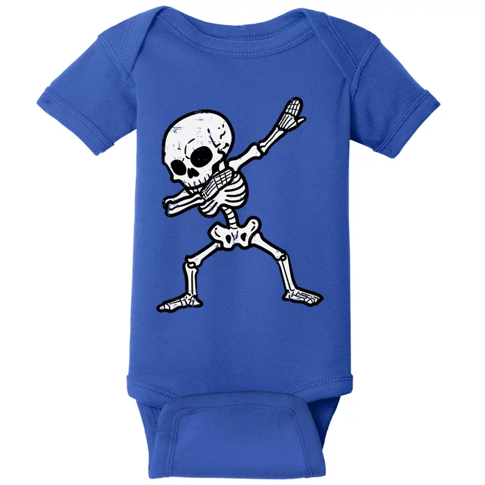 Halloween Skeleton Dabbing Costume Meaningful Gift Baby Bodysuit