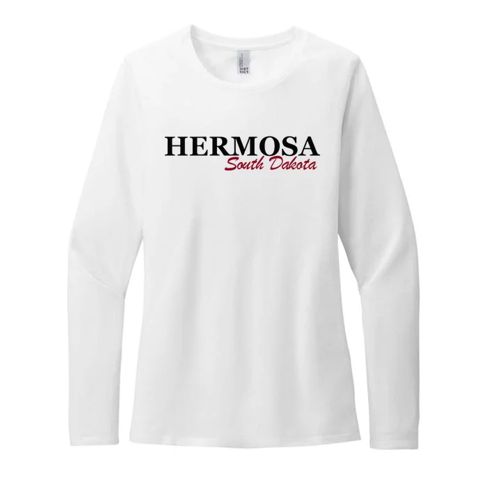 Hermosa South Dakota Hermosa Sd Womens CVC Long Sleeve Shirt