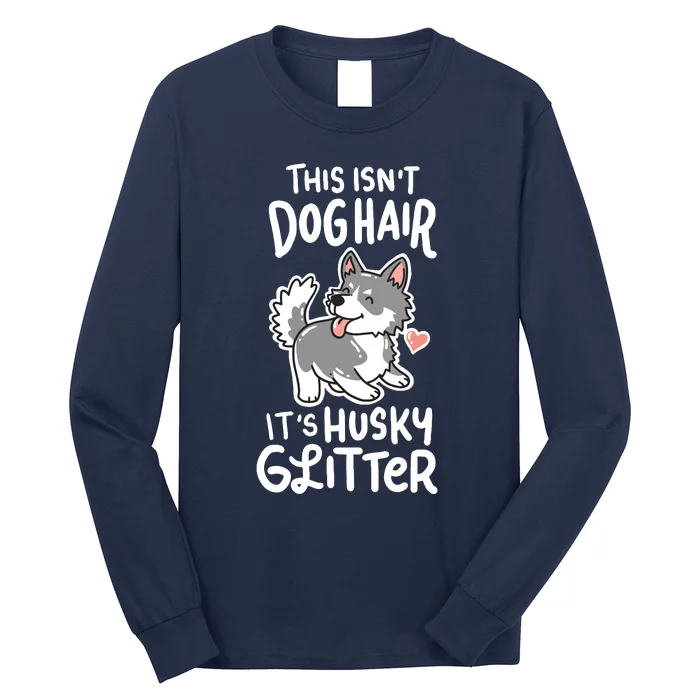 Husky Siberian Dog Owner Puppy Gift Long Sleeve Shirt