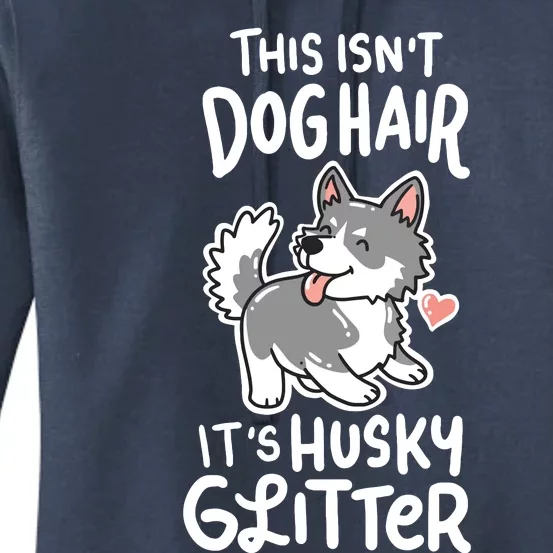 Husky Siberian Dog Owner Puppy Gift Women's Pullover Hoodie