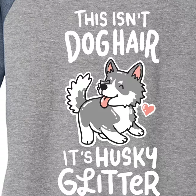 Husky Siberian Dog Owner Puppy Gift Women's Tri-Blend 3/4-Sleeve Raglan Shirt