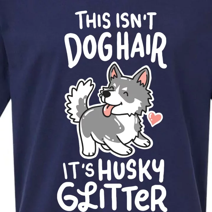 Husky Siberian Dog Owner Puppy Gift Sueded Cloud Jersey T-Shirt