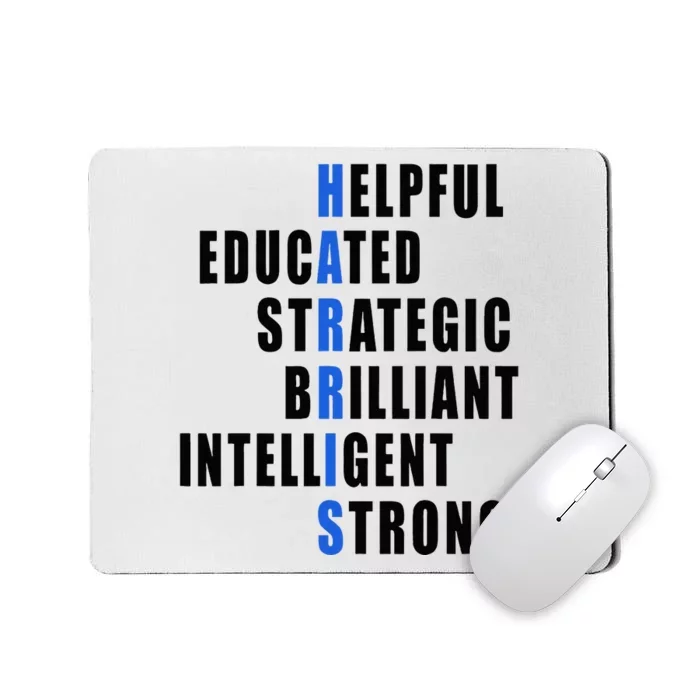 Harris Strong Educated Brilliant Strategic 2024 Election Mousepad