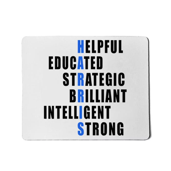 Harris Strong Educated Brilliant Strategic 2024 Election Mousepad