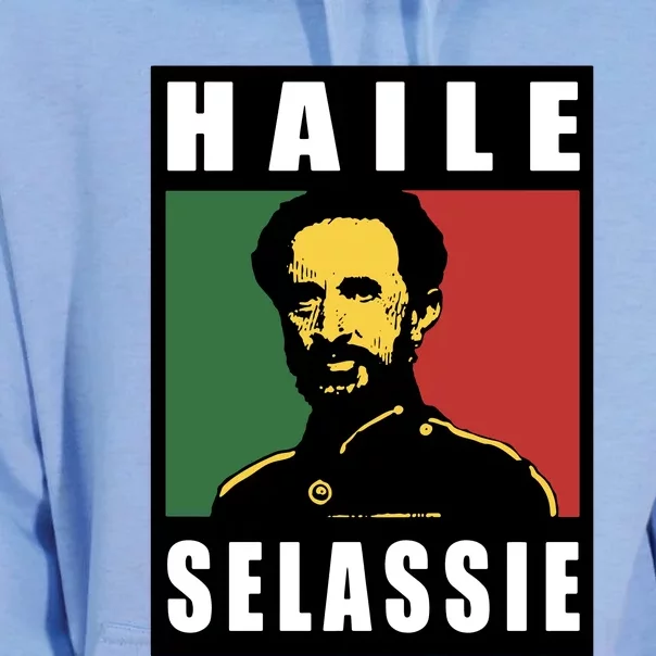 Haile Selassie Emperor Ethiopia Rastafari Unisex Surf Hoodie