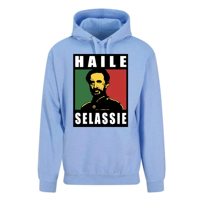 Haile Selassie Emperor Ethiopia Rastafari Unisex Surf Hoodie