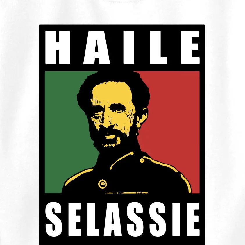 Haile Selassie Emperor Ethiopia Rastafari Kids Sweatshirt