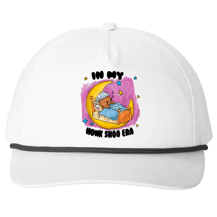 Honk Shoo Era Funny In My Honk Shoo Era Snapback Five-Panel Rope Hat