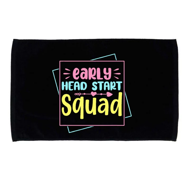 Headstart Squad Early Childhood Edu Teacher Back To School Microfiber Hand Towel