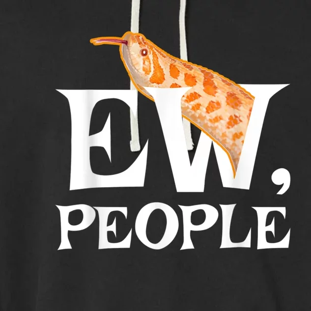 Hognose Snake EW People | Gift For Western Hoggy Garment-Dyed Fleece Hoodie