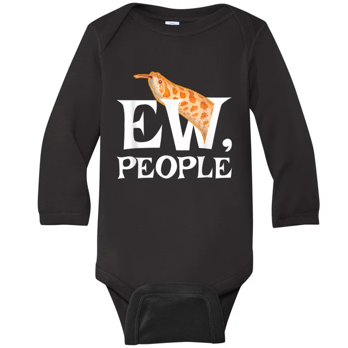 Hognose Snake EW People | Gift For Western Hoggy Baby Long Sleeve Bodysuit