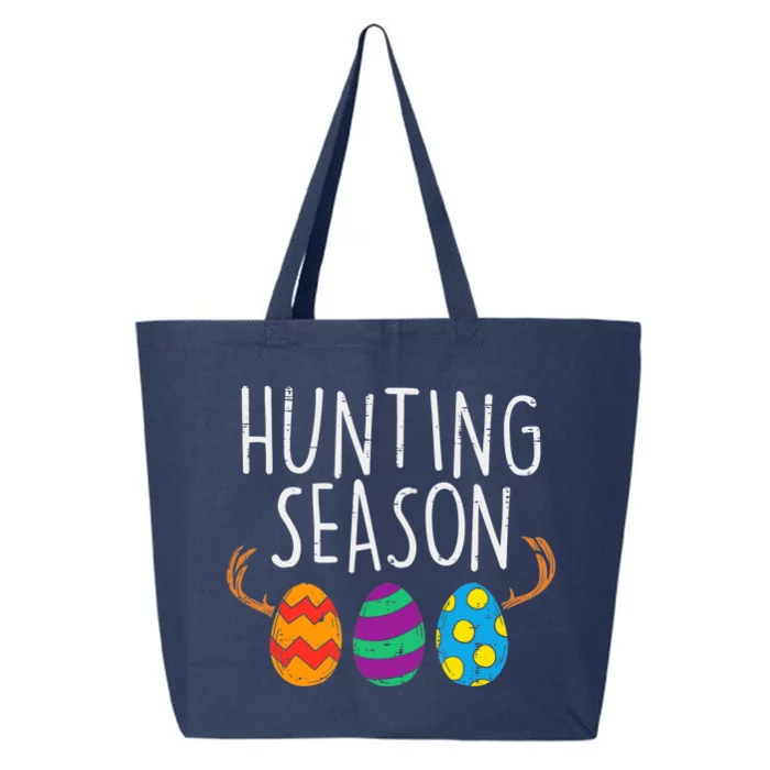 Hunting Season Eggs Deer Funny Easter Day Egg Hunt Hunter 25L Jumbo Tote