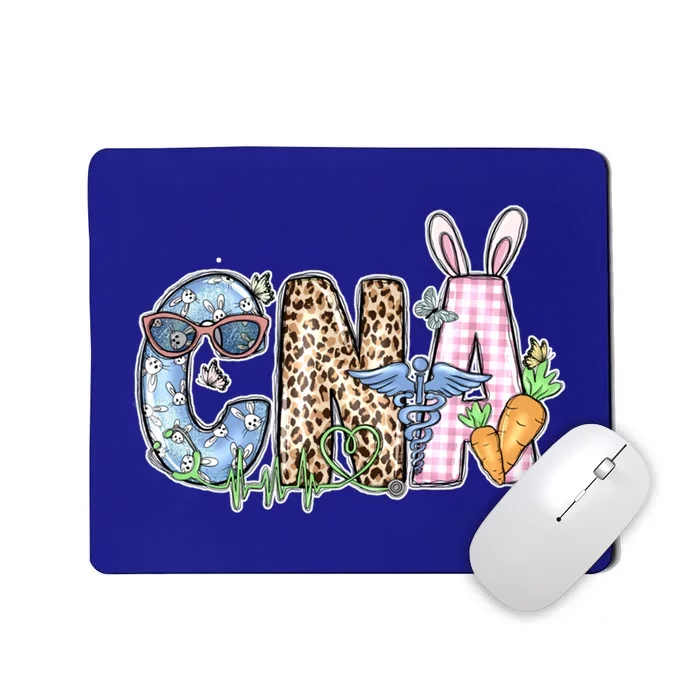 Hello Spring Floral Stethoscope Happy Easter Nurse Cna Cma Cool Gift Mousepad