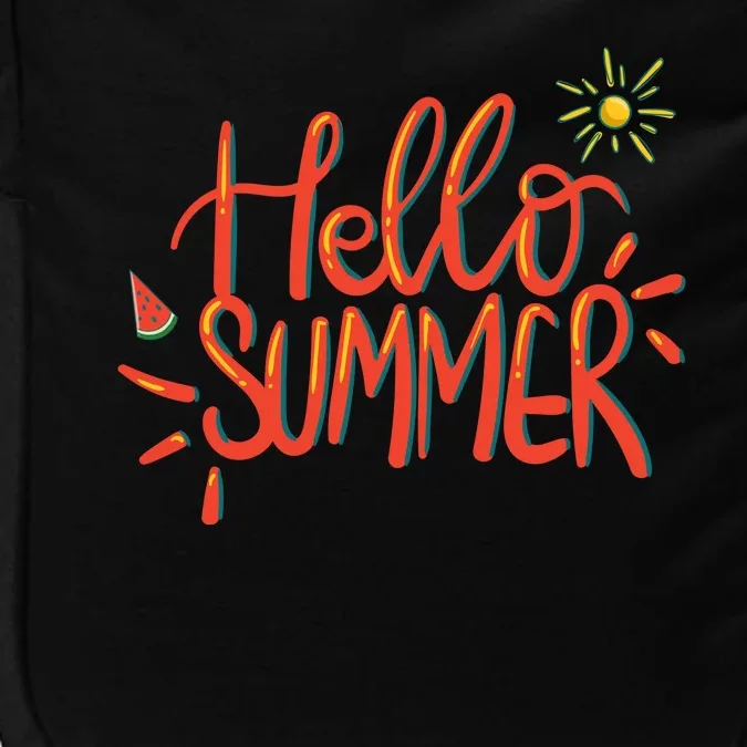 Hello Summer Fun Cute Impact Tech Backpack