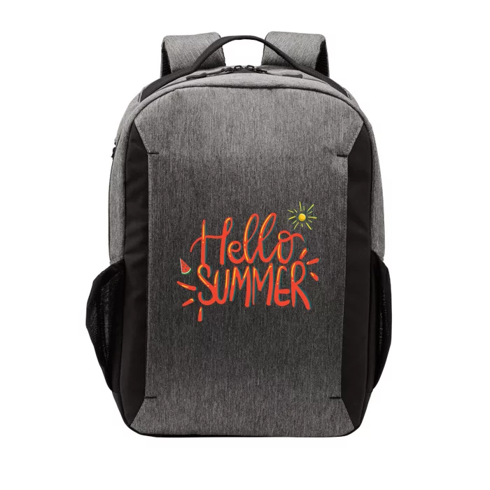 Hello Summer Fun Cute Vector Backpack