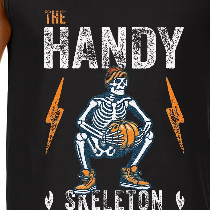 Handy Skeleton Funny Halloween Matching Comfort Colors® Tank Top