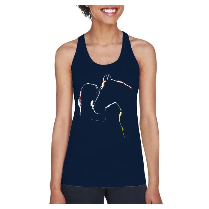 Horse Shirts For Ladies Horse Related Gifts Women's Racerback Tank