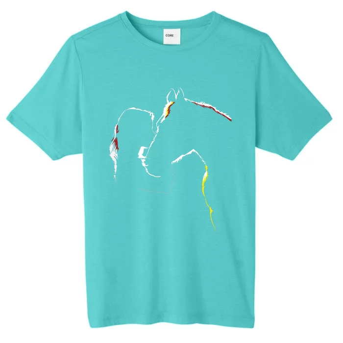 Horse Shirts For Ladies Horse Related Gifts ChromaSoft Performance T-Shirt