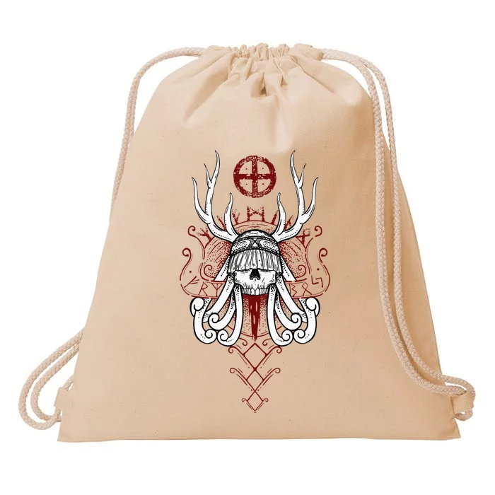 Heilung Shaman For Viking Drawstring Bag