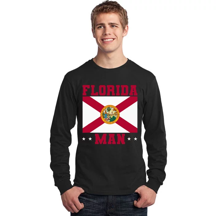 Home State Floridian Florida Man Tall Long Sleeve T-Shirt