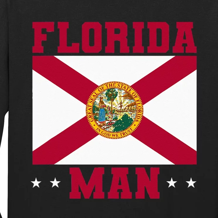 Home State Floridian Florida Man Tall Long Sleeve T-Shirt