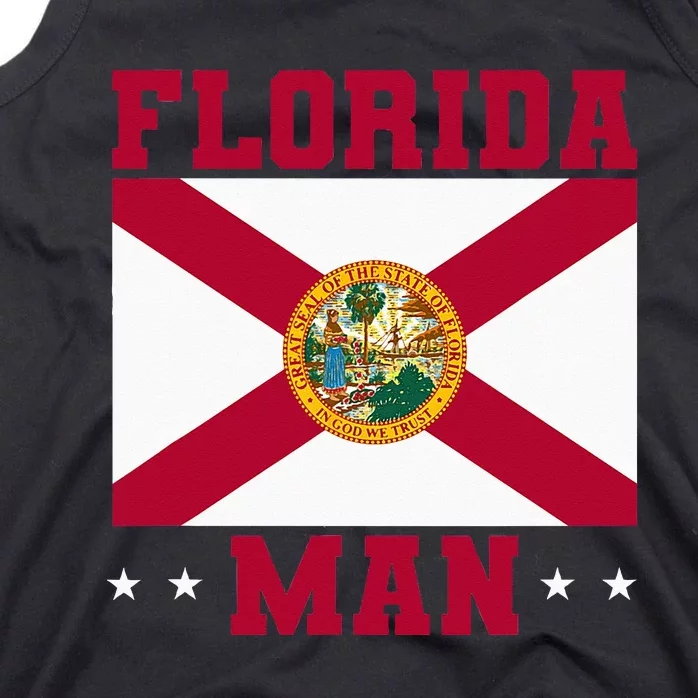 Home State Floridian Florida Man Tank Top