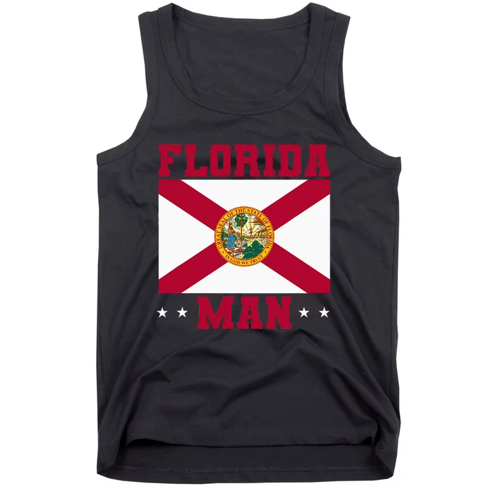 Home State Floridian Florida Man Tank Top