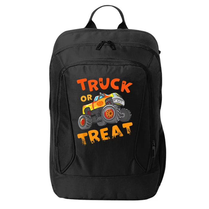 Halloween Shirt For Monster Truck Outfit For Boys City Backpack