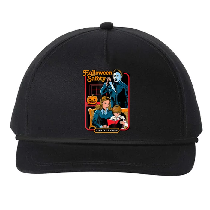 Halloween Safety Family Guide Snapback Five-Panel Rope Hat