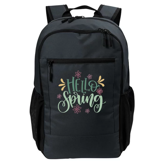 Hello Spring Flowers Daily Commute Backpack