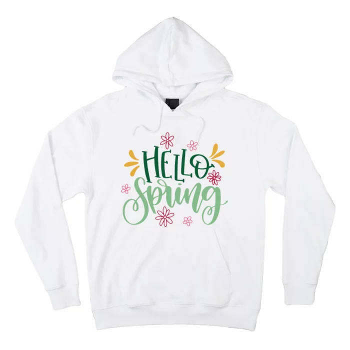 Hello Spring Flowers Hoodie