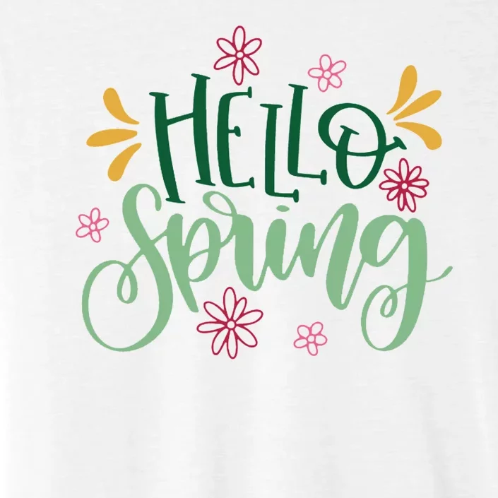 Hello Spring Flowers ChromaSoft Performance T-Shirt