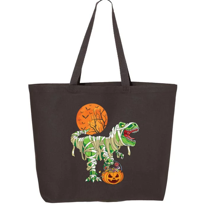 Halloween Shirts For Boy Dinosaur Trex Mummy Pumpkin 25L Jumbo Tote