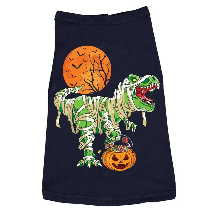 Halloween Shirts For Boy Dinosaur Trex Mummy Pumpkin Doggie Tank