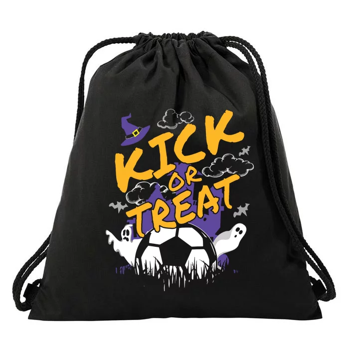 Halloween Shirts For Soccer Players With A Soccer Ball Drawstring Bag