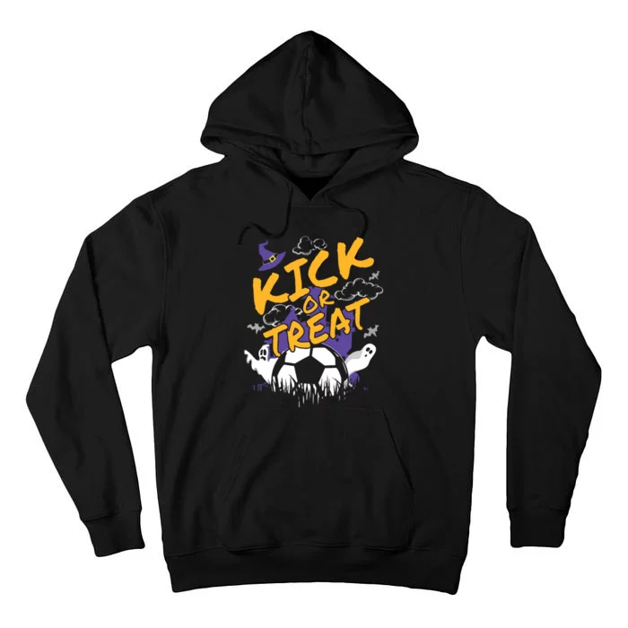 Halloween Shirts For Soccer Players With A Soccer Ball Tall Hoodie